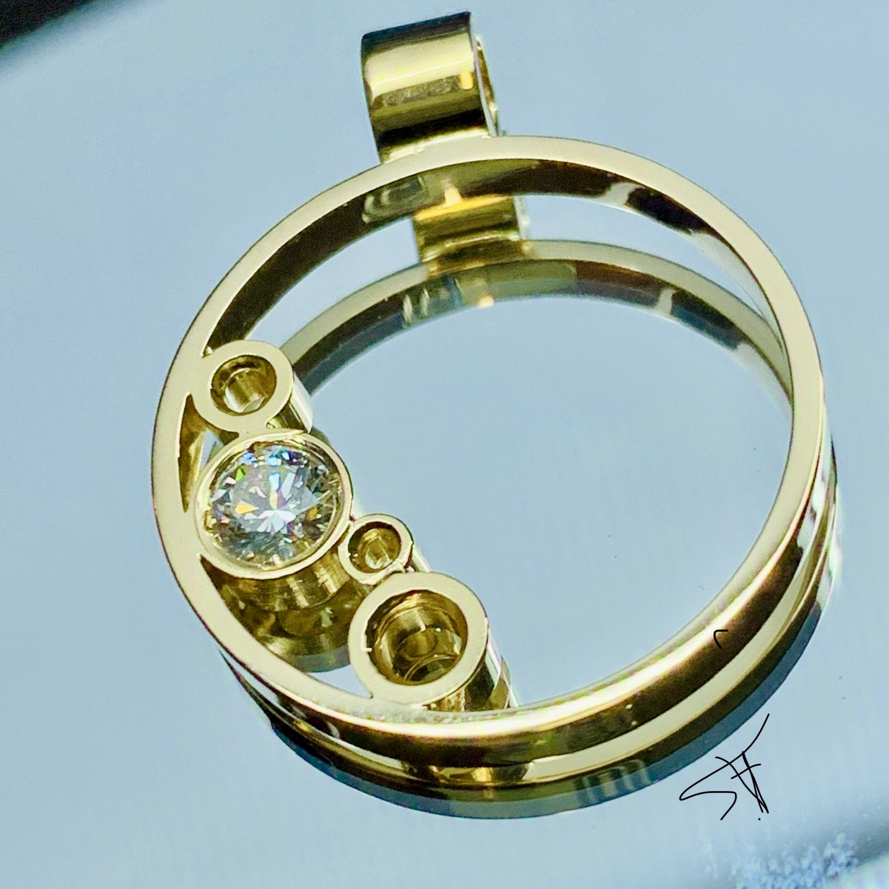 Fabricant de bague en or 18k - Atelier As Or Levens